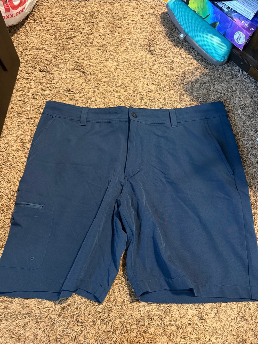Magellan Outdoors Navy Hybrid Performance Shorts